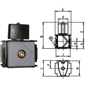 3464GRA - FILTER-REDUCER-LUBRICATOR IN VARIOBLOC GROUP - Orig. Ewo